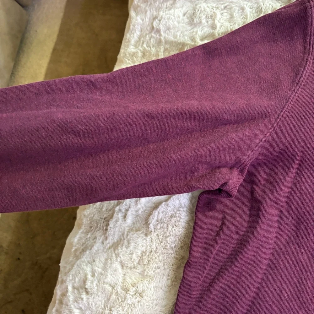 Polo Ralph Lauren Estate Rib Quarter Zip Pullover Burgundy Men’s XXL 2XL